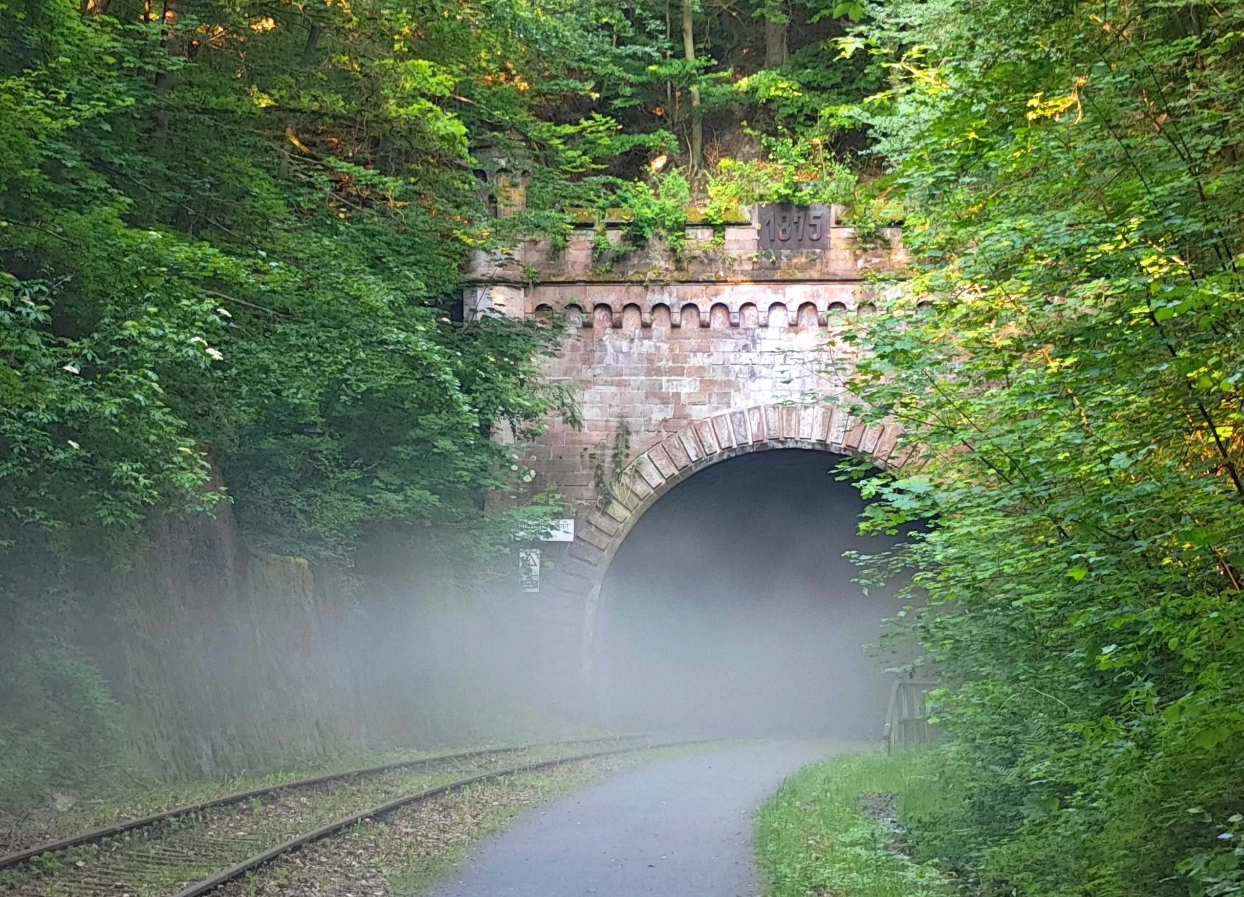Küllstedt-Tunnel der Kanonenbahn